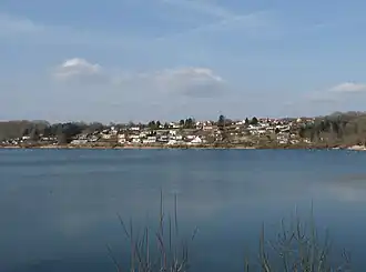 The Charmes lake in Changey