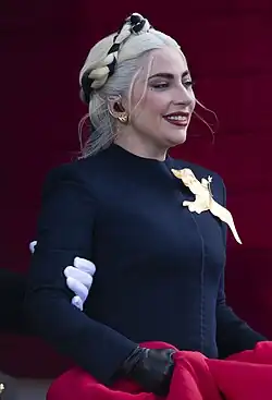 Lady Gaga performing at the 59th Presidential Inauguration (2021)