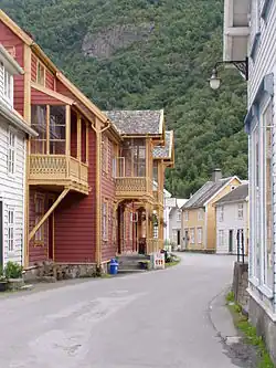 Street in Lærdalsøyri