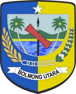 Coat of arms of North Bolaang Mongondow Regency