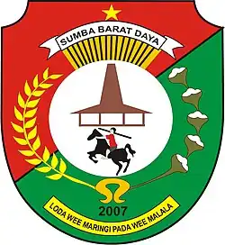 Coat of arms of Southwest Sumba Regency
