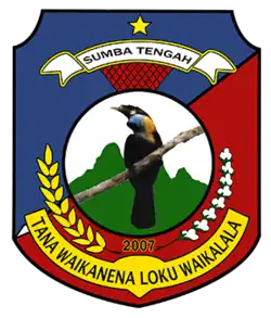 Coat of arms of Central Sumba Regency