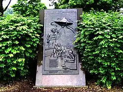 War of the Worlds monument in Grovers Mill