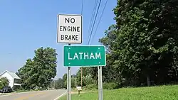 Latham boundary sign