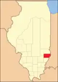 Lawrence County from its creation in 1821 to 1824