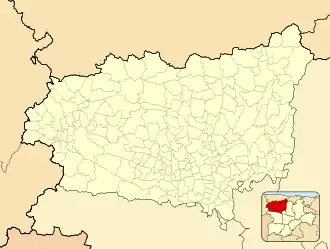 Sorbeira is located in Province of León