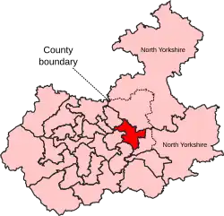 A medium-sized constituency situated in the north west of the county.