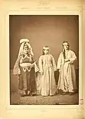 1. Kurdish woman from around Yozgat 2. Female Christian artisan from Ankara 3. Muslim female artisan from Ankara