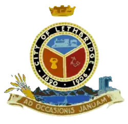 Coat of arms of Lethbridge