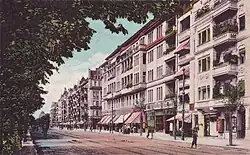 Hermannstraße near Schierker Straße, Körnerpark, ca. 1914