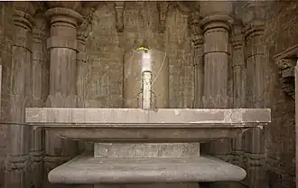 Lingam in the sanctum