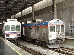 In right side. Train on left is a 1600 series