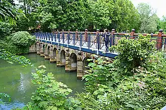 Lippe sluice at the Grüner Winkel