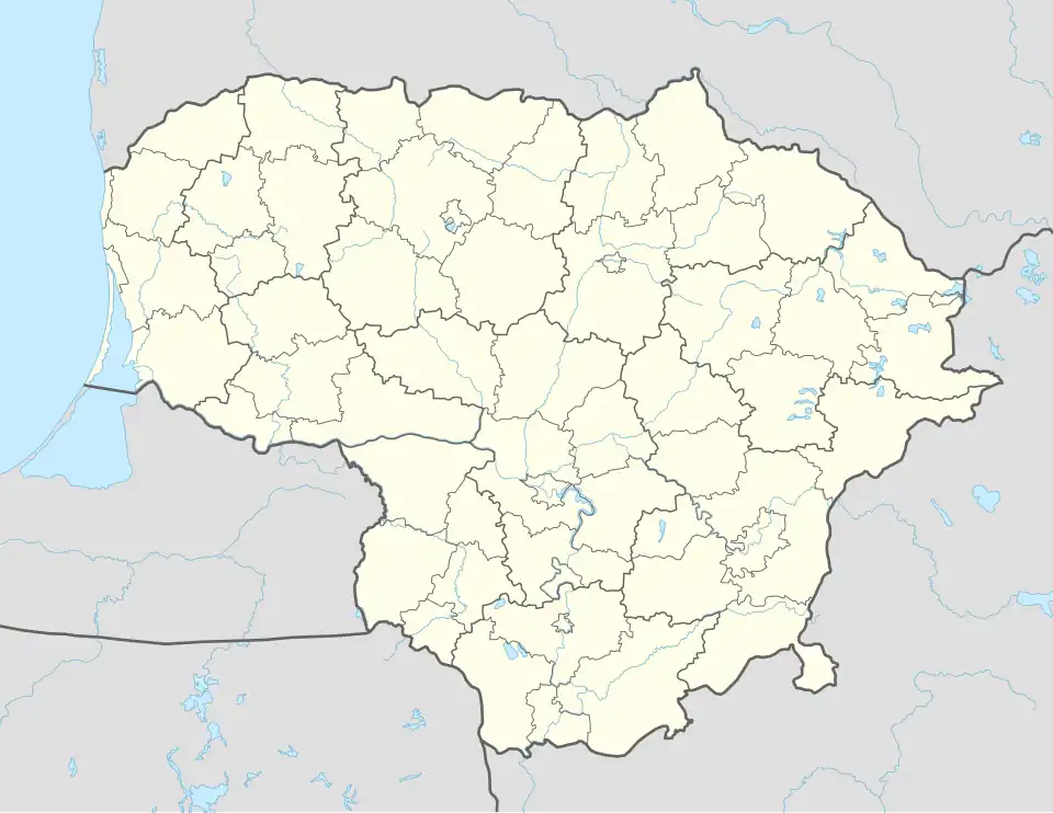 Rokiškis is located in Lithuania