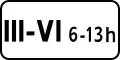 Time period during days of the week
