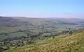 Littondale. Seen from above Hawkswick on the path from Kettlewell.