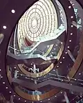 Staircase, Central Library, William Brown Street, by Austin-Smith:Lord (2013)