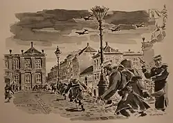 The Danish reinforcements join the fray