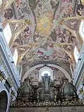 Cathedral ceiling and organs