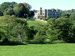 Llannerch Hall from the east