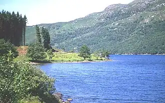Loch Arienas, road to Rahoy