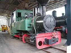 Locomotive, West Coast Pioneers Museum