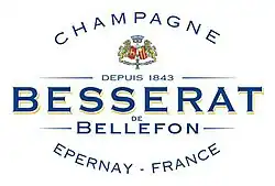 Logo of Champagne Besserat de Bellefon