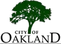 Logo of the City of Oakland
