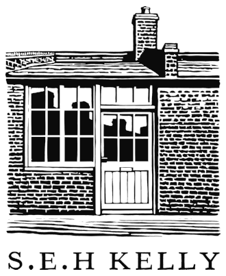 Logotype and workshop logo of S.E.H Kelly