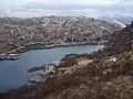 Looking down on Loch Dùghaill