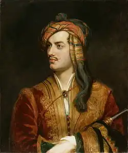 Phillips's Lord Byron in Albanian Dress; c. 1835.[126]