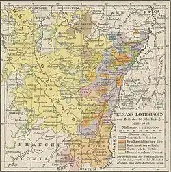 Lorraine as it was 1618–1648