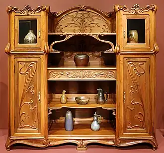 Credenza by Eugène Gaillard (c. 1900) (Art Institute of Chicago)