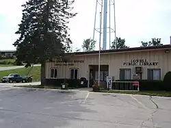 Post office and public library