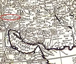 Luristan in 1706–08.