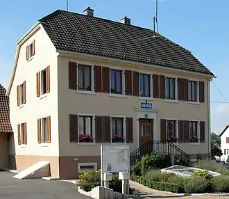 The town hall in Mœrnach