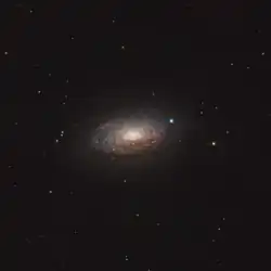 The Sunflower Galaxy M 63 taken in France by amateur astrophotographer Anthony MICHEL[22]