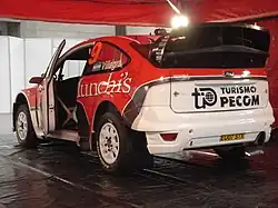 Federico Villagra at the 2008 Rally Argentina