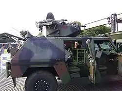 MOWAG Eagle II armed with a weapon station mounted Pz Mg 51/71