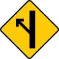 SP-19a: Exit ahead (left)