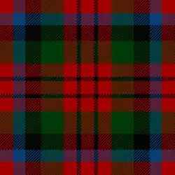 The most conventional of the Clan MacDuff tartans (main Wilsons' pattern)