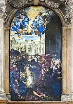The miracle of Saint Agnes Tintoretto