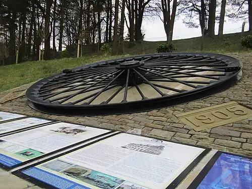 The Maerdy Gateway Miner's Memorial, commemorating the men and women who worked in Maerdy Colliery