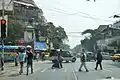 MG Road and Raja Ram Mohan Sarani Crossing