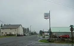 Store and the main road