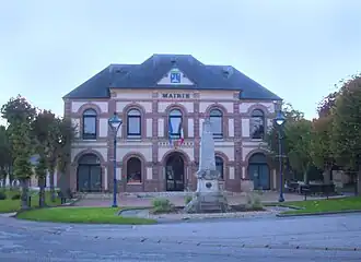 The town hall in La Feuillie