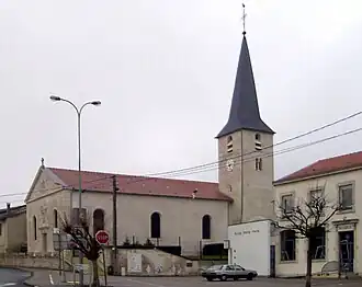 The church in Maizières