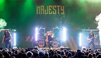 Majesty performing in 2019