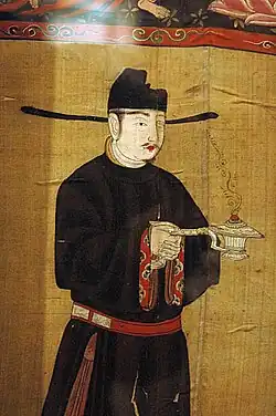 Male Buddhist Donor, Northern Song dynasty, 981 AD.