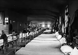 Male Pauper Barracks in St. Louis Poor House, 1904